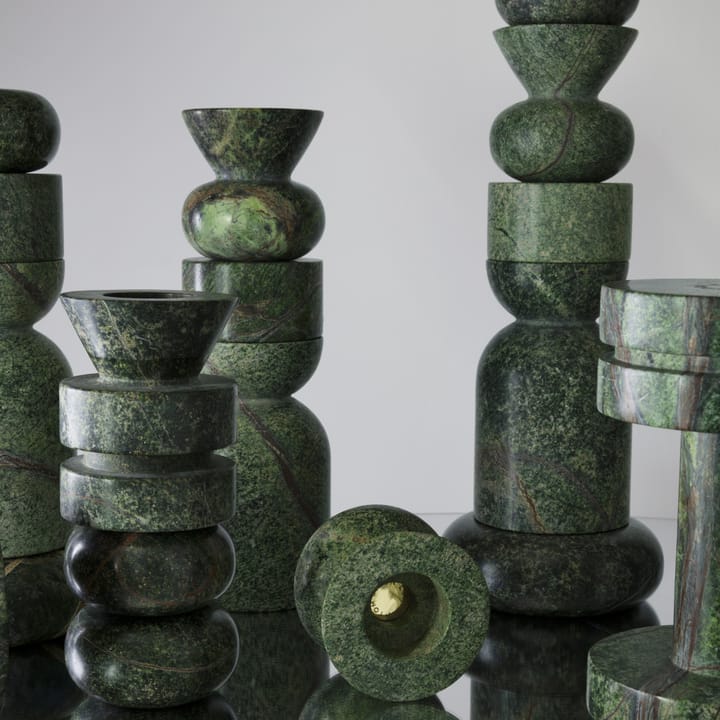 Candeliere Rock grande, Verde Tom Dixon