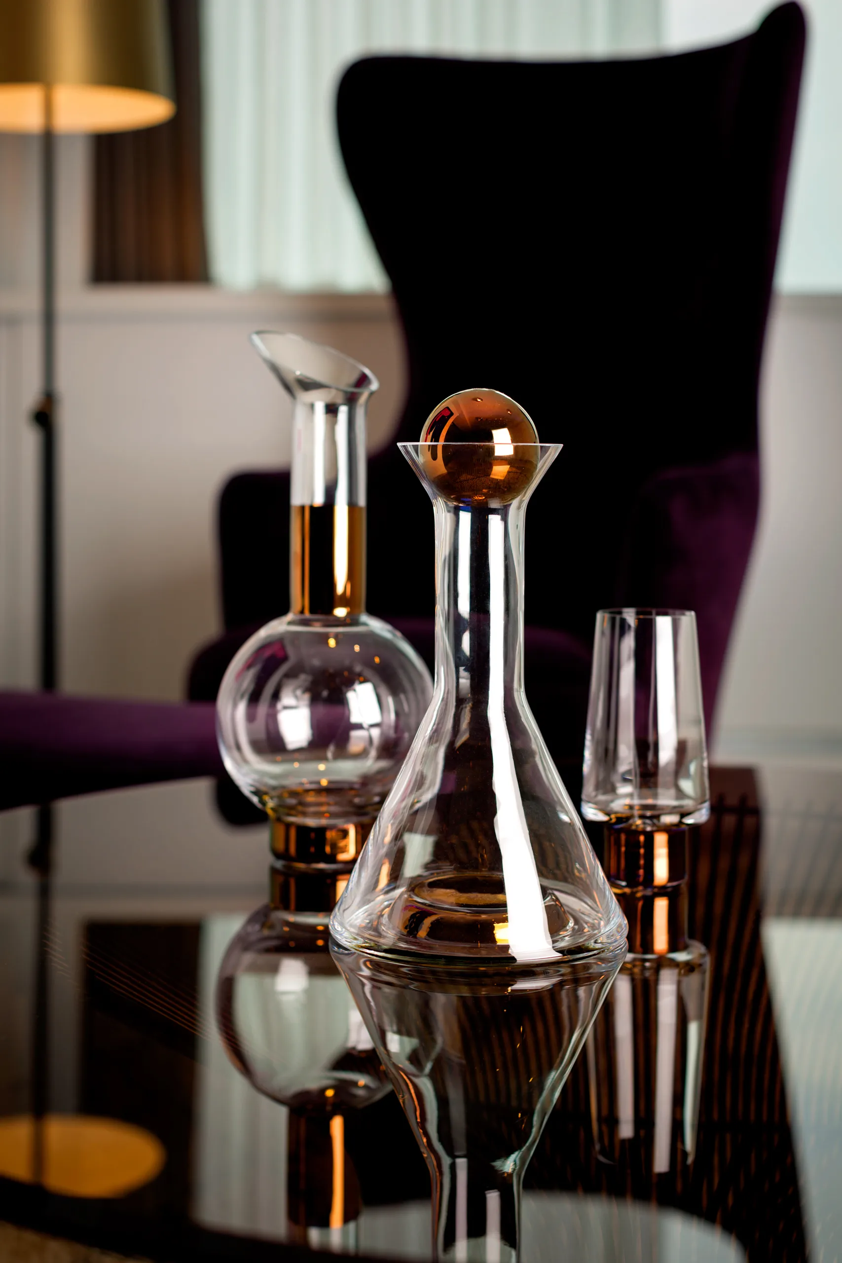 Caraffa da vino Tank 1 L, Rame Tom Dixon