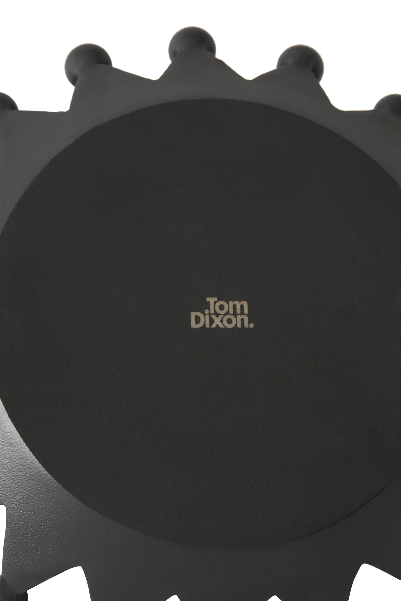 Cast Iron Crown portacandela, Ø22x4,5 cm Tom Dixon