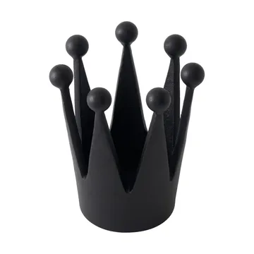 Cast Iron Crown portacandela - Ø8,8x12,1 cm - Tom Dixon