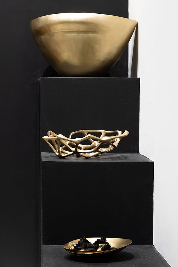 Ciotola Bone, Ottone, S Tom Dixon