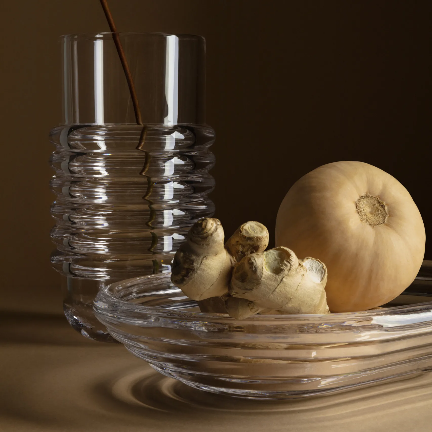 Ciotola grande Press, trasparente Tom Dixon