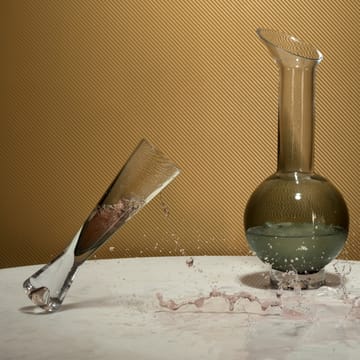 Confezione da 2 bicchieri da champagne Tank - nero - Tom Dixon