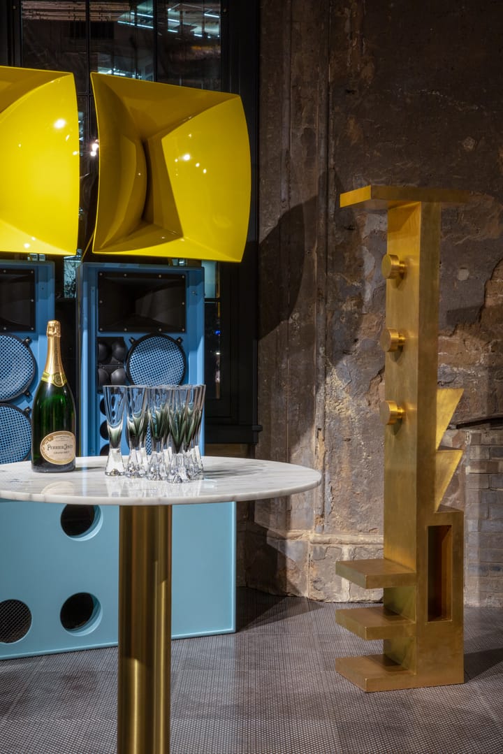 Confezione da 2 bicchieri da champagne Tank, nero Tom Dixon