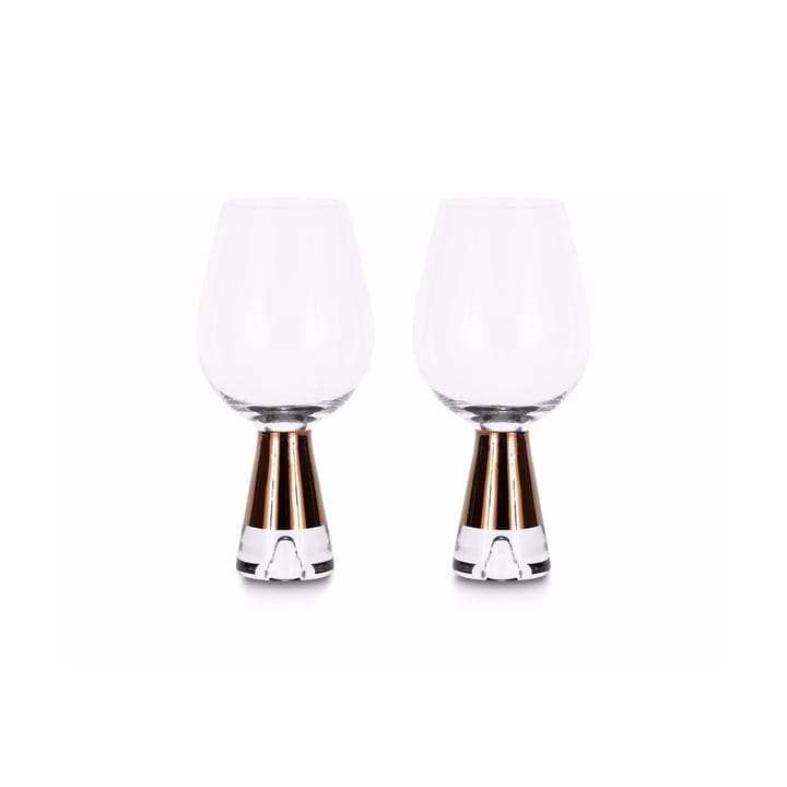 Confezione da 2 bicchieri da vino Tank - Rame - Tom Dixon