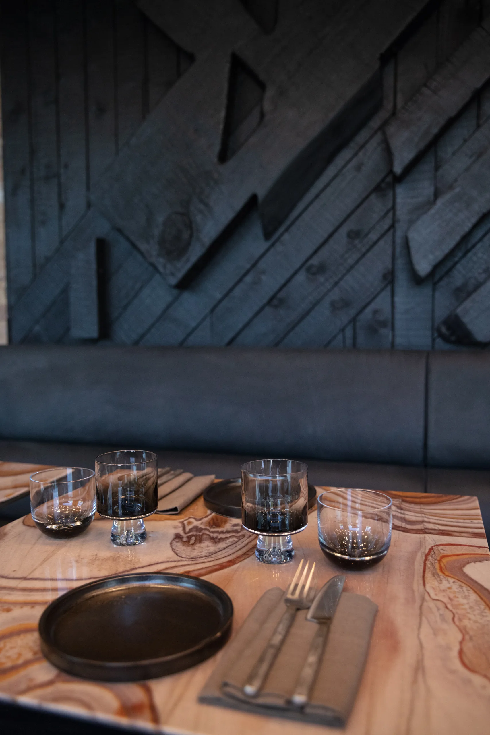 Confezione da 2 bicchieri da whisky Tank, Nero Tom Dixon