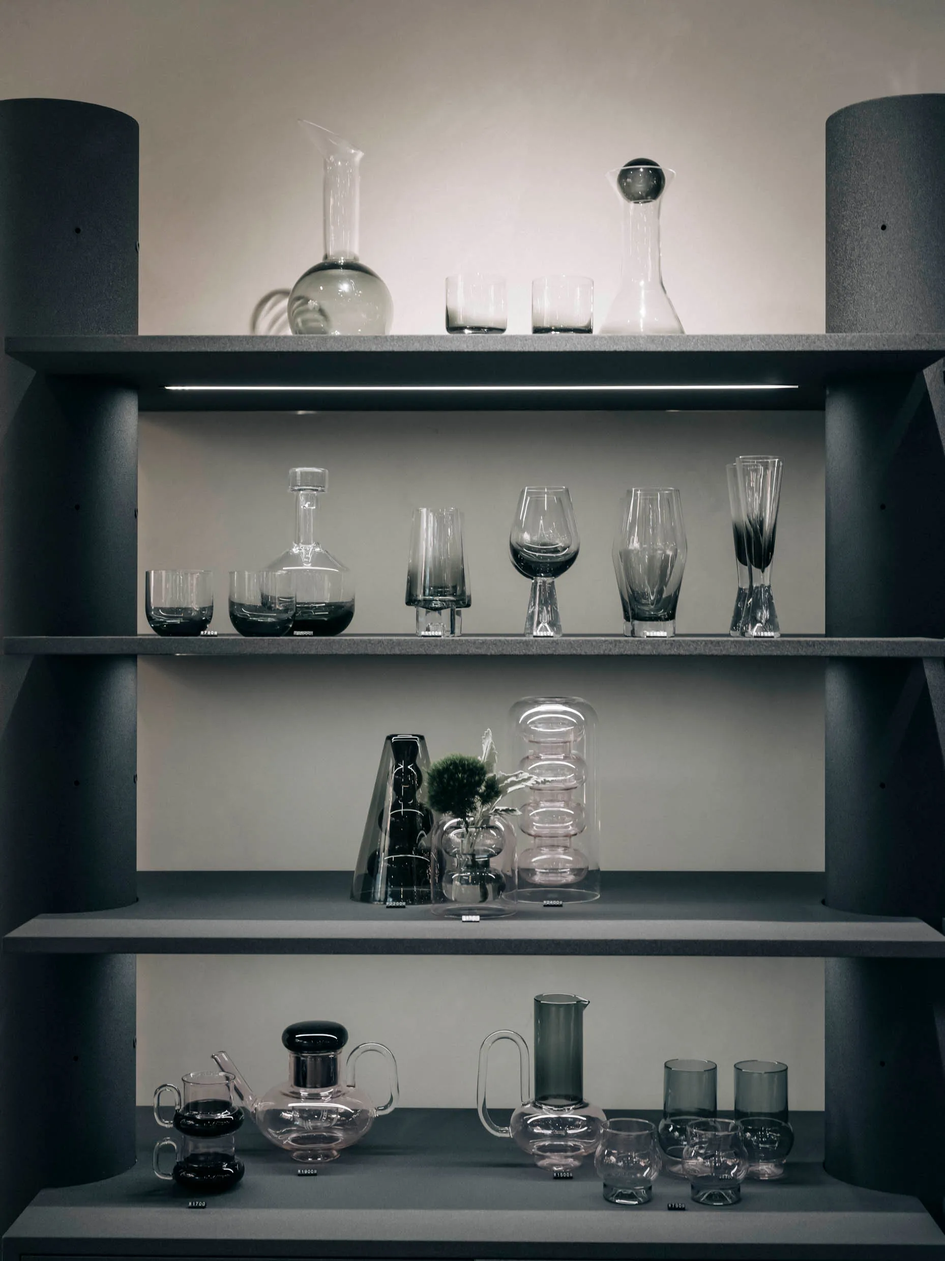 Confezione da 2 bicchieri da whisky Tank, Nero Tom Dixon