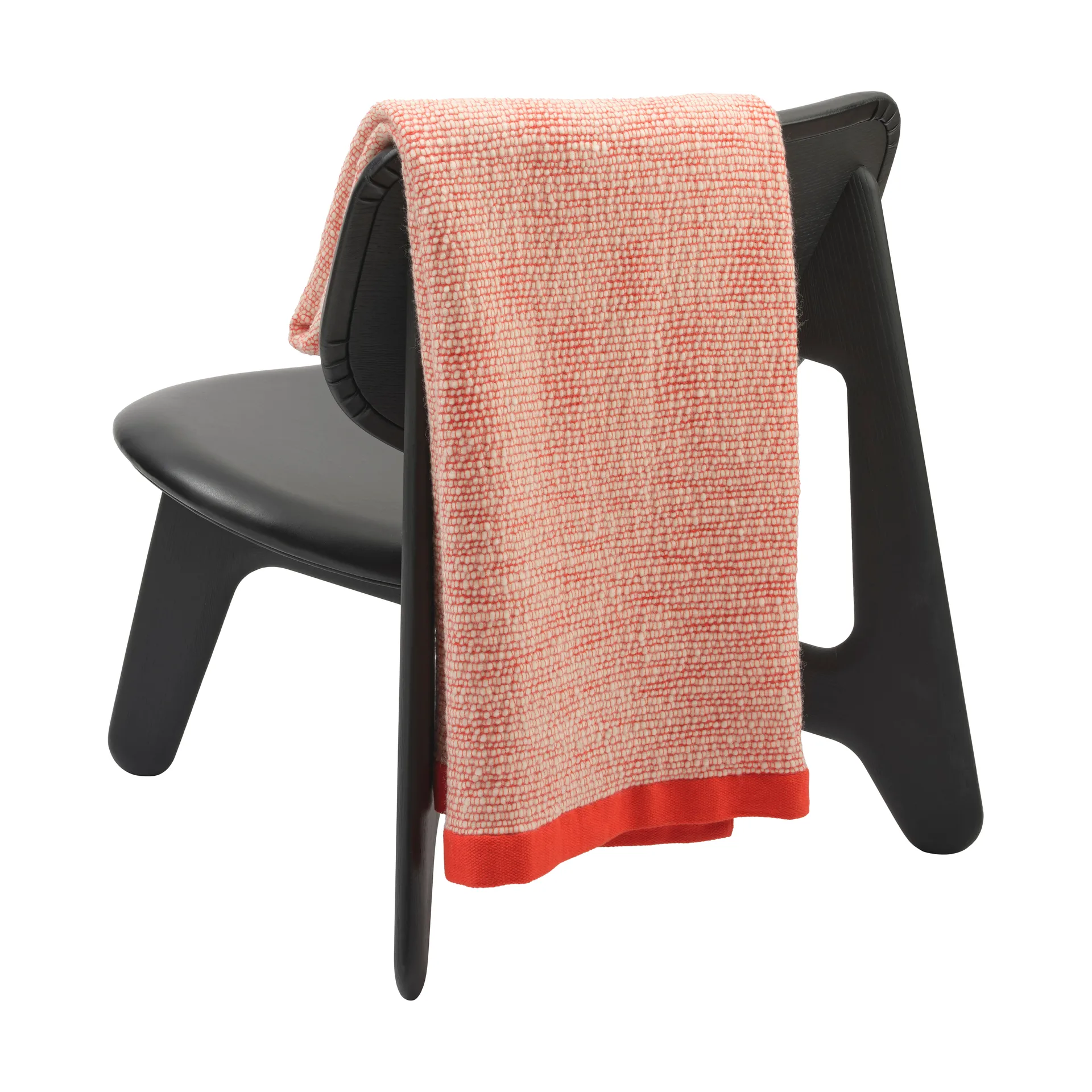 Coperta Thread 140x180 cm, Arancione e bianco Tom Dixon