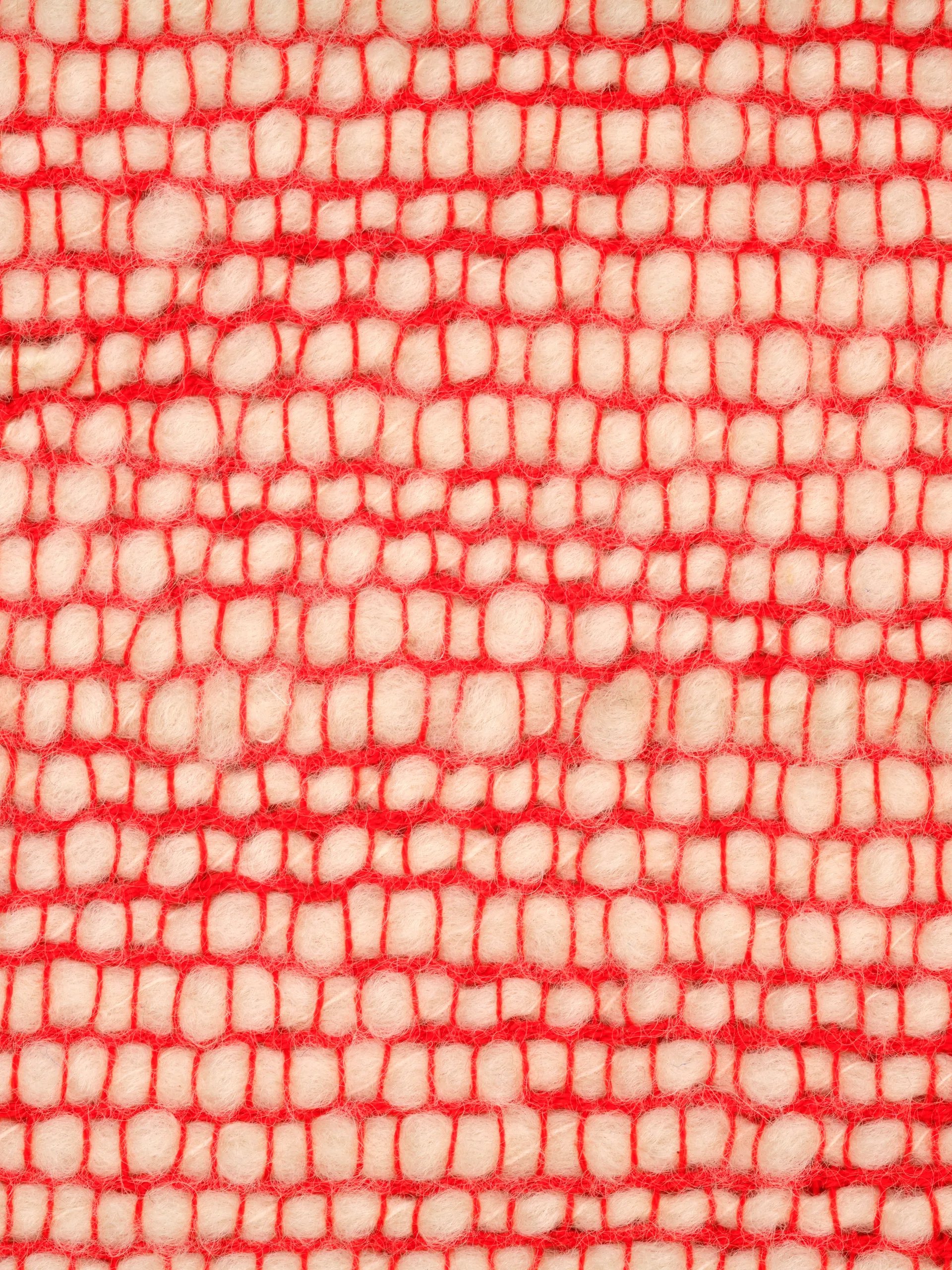 Coperta Thread 140x180 cm, Arancione e bianco Tom Dixon