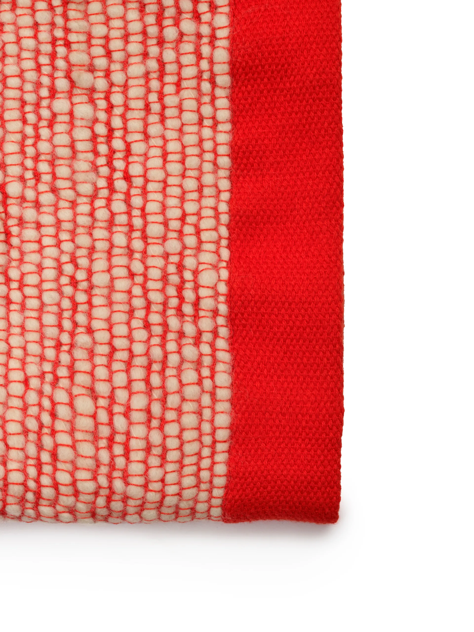 Coperta Thread 140x180 cm, Arancione e bianco Tom Dixon