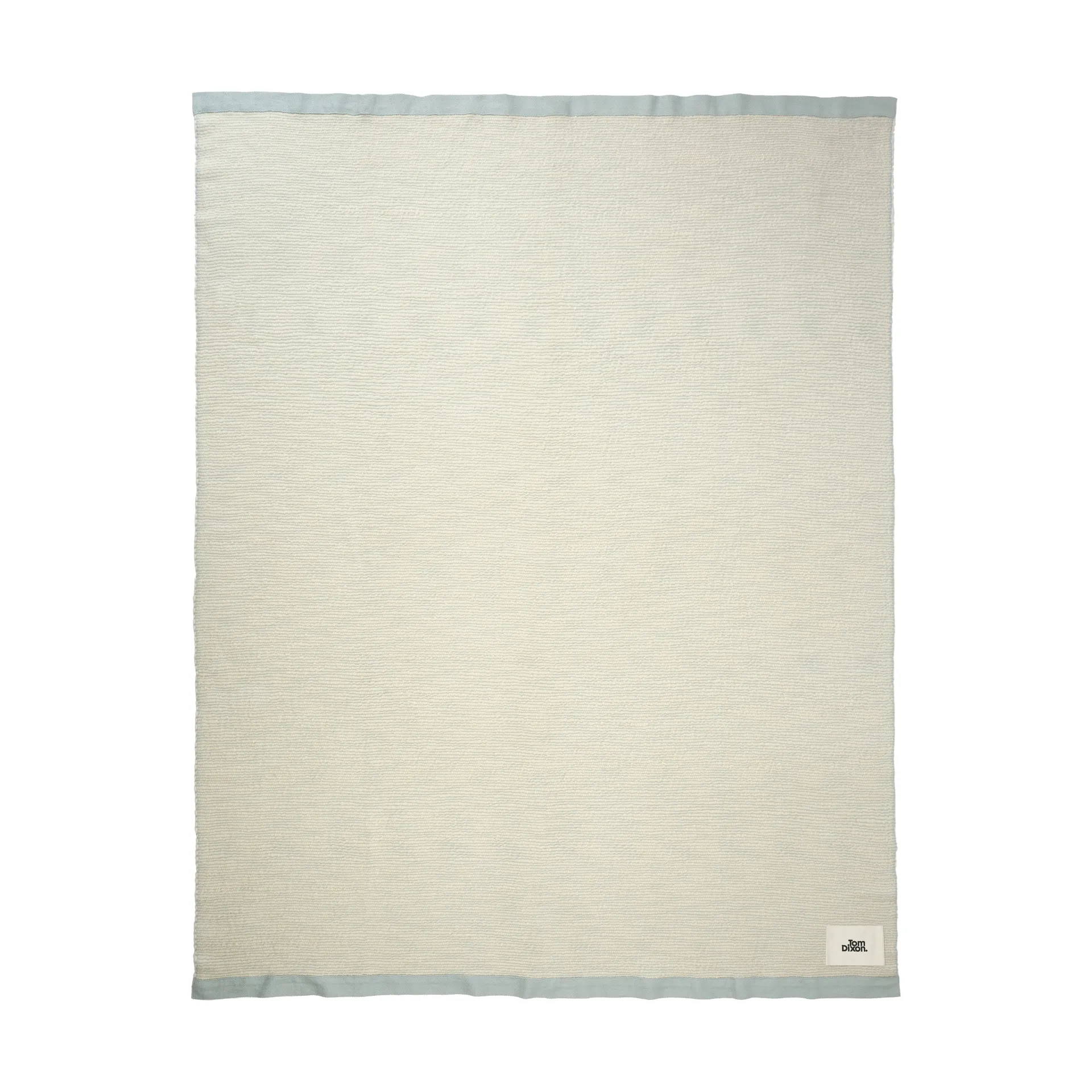Coperta Thread 140x180 cm, Blu e bianco Tom Dixon