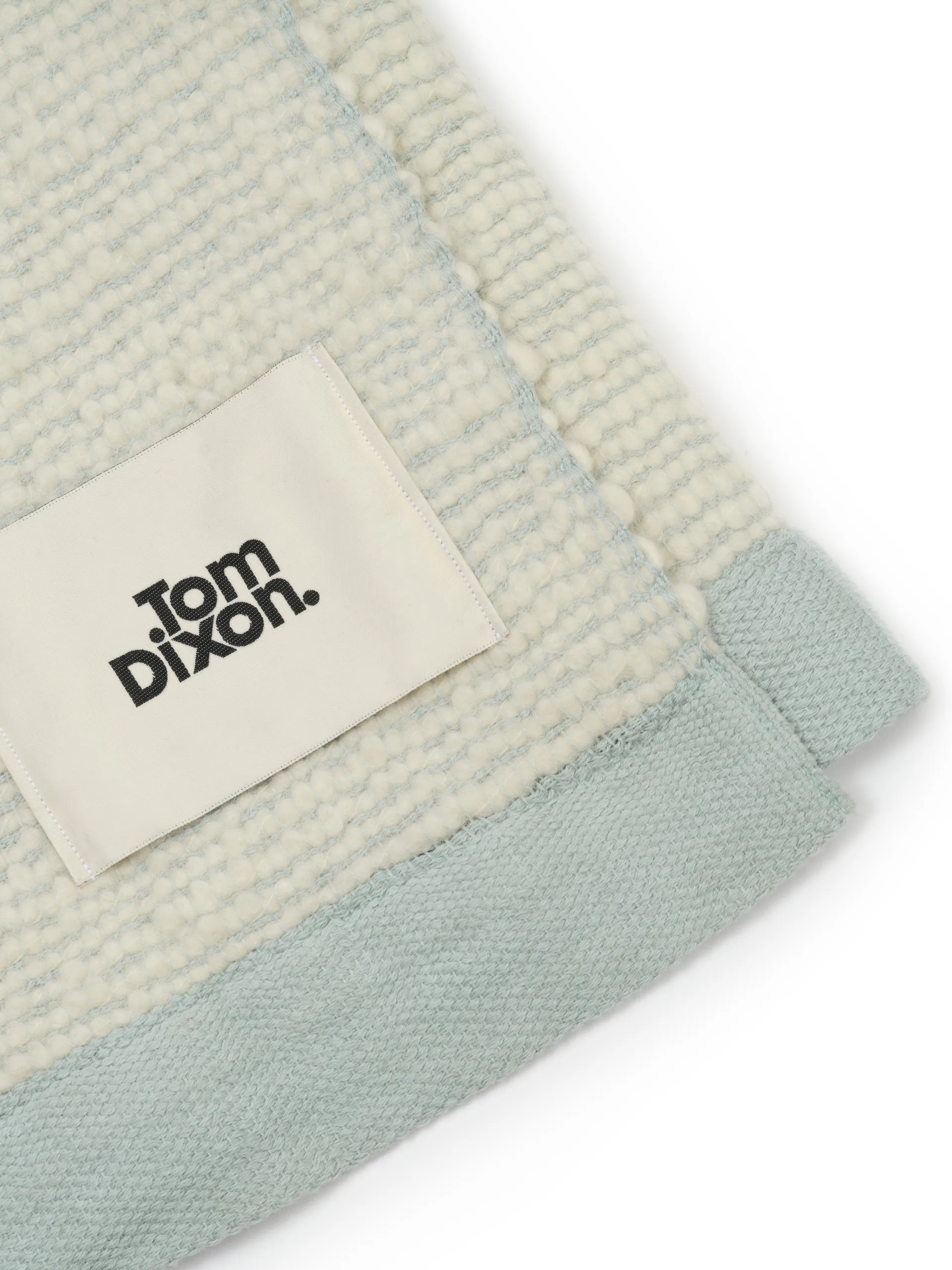 Coperta Thread 140x180 cm, Blu e bianco Tom Dixon