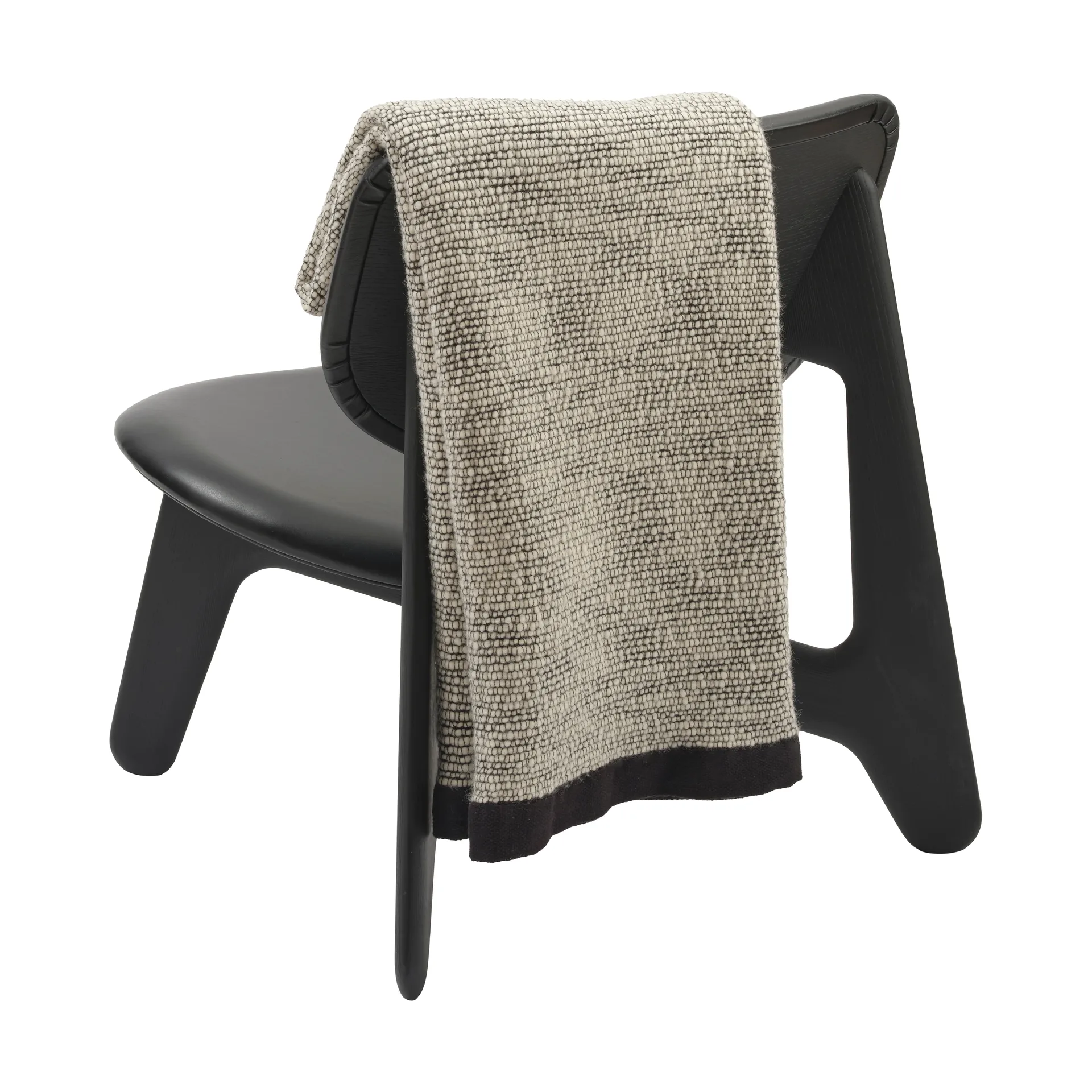 Coperta Thread 140x180 cm, Nero & Bianco Tom Dixon