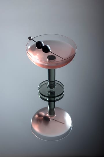Coppa da champagne Puck 17,5 cl, confezione da 2 - Trasparente - Tom Dixon