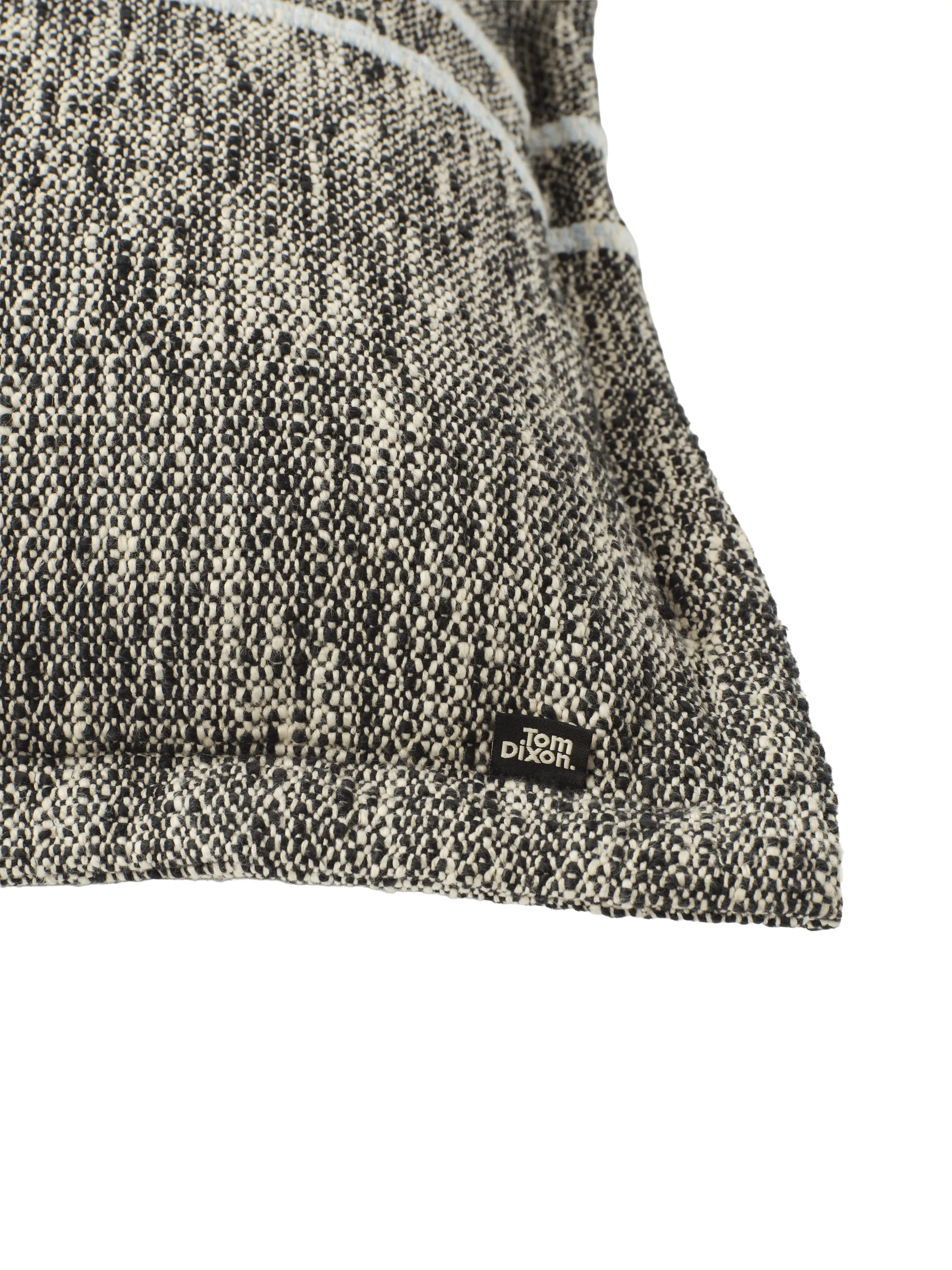 Cuscino decorativo Track, Nero, 56x56 cm Tom Dixon