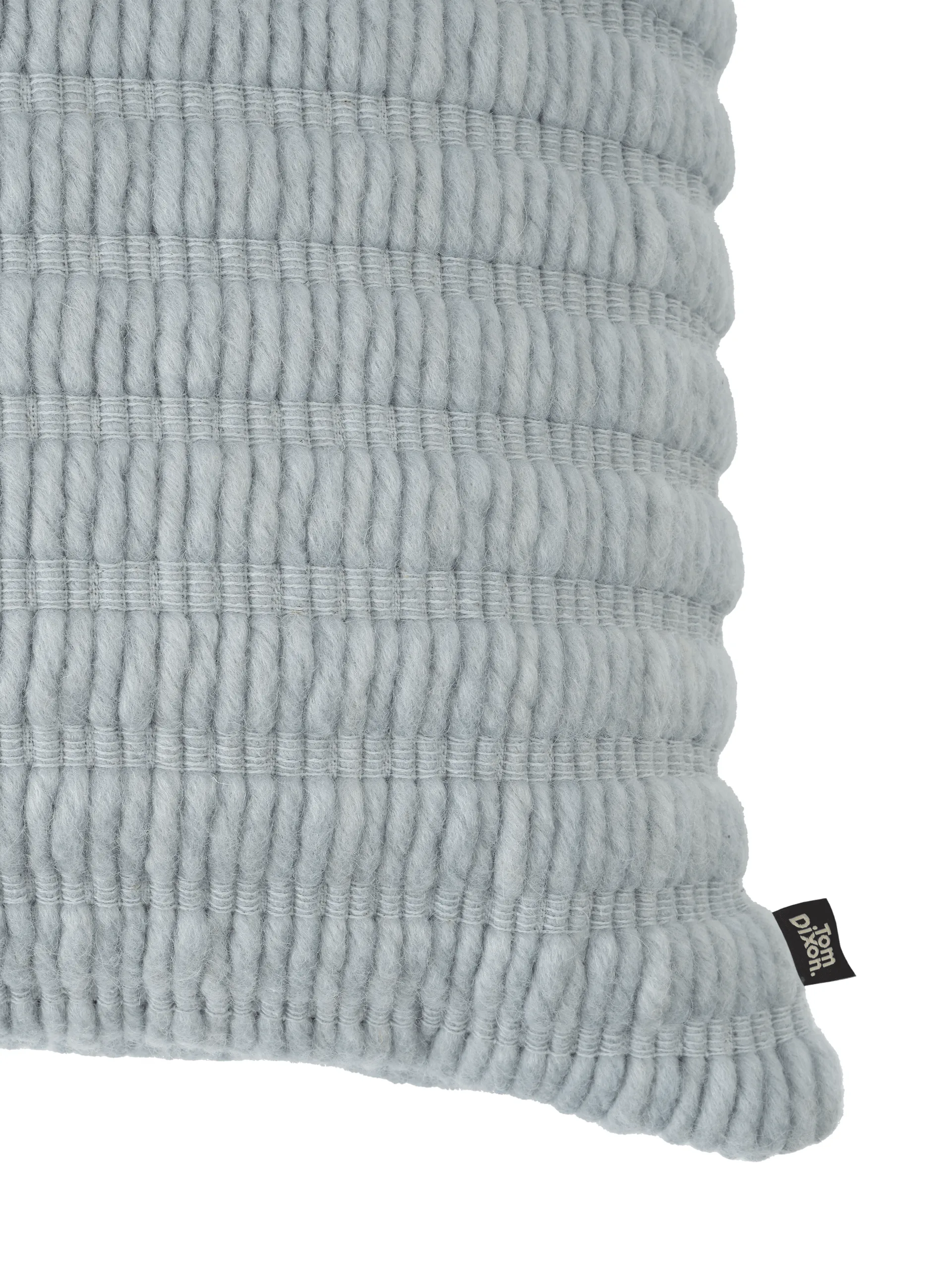 Cuscino Ridge 45x45 cm, Celeste Tom Dixon