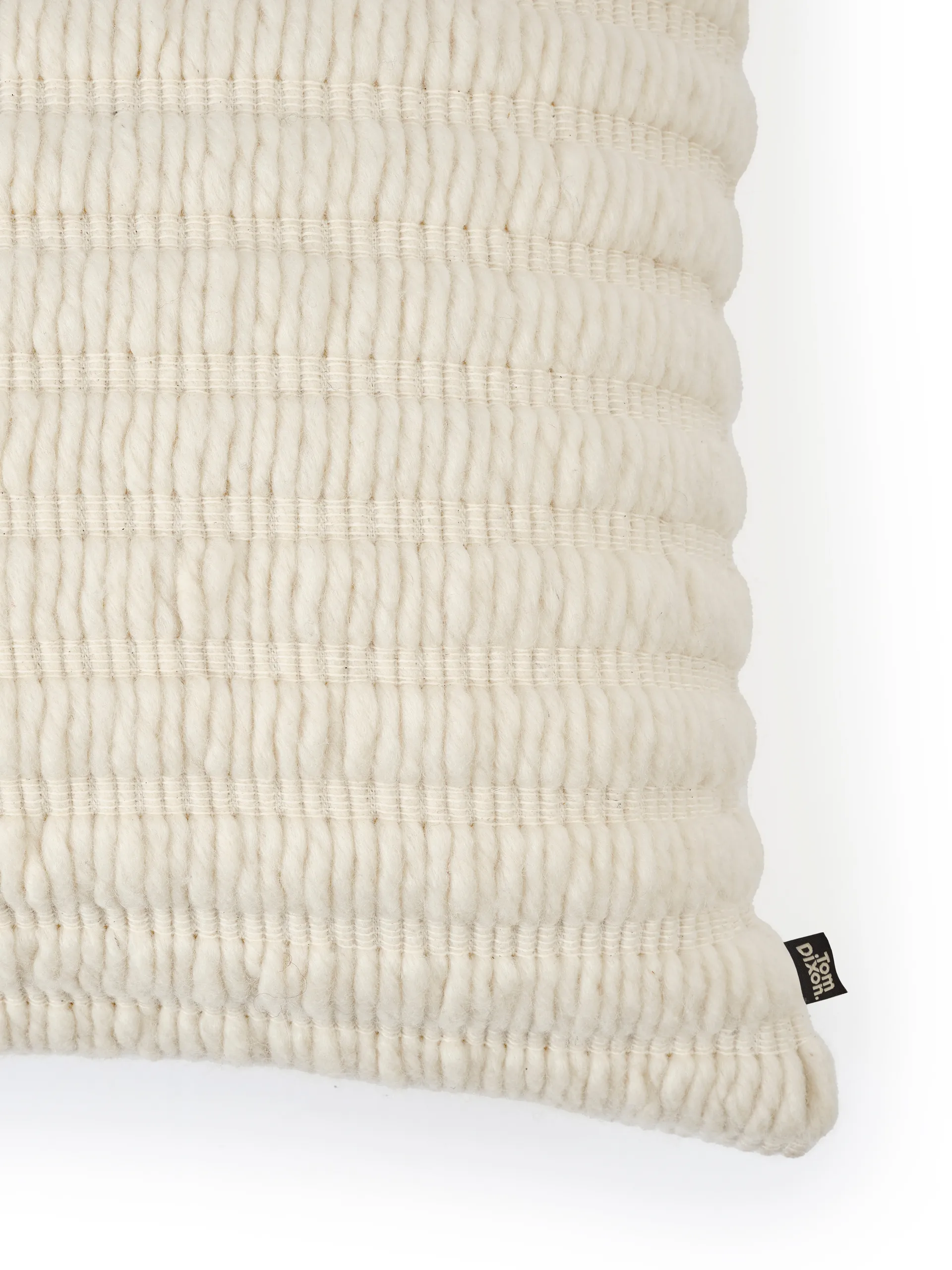 Cuscino Ridge 45x45 cm, Naturale Tom Dixon