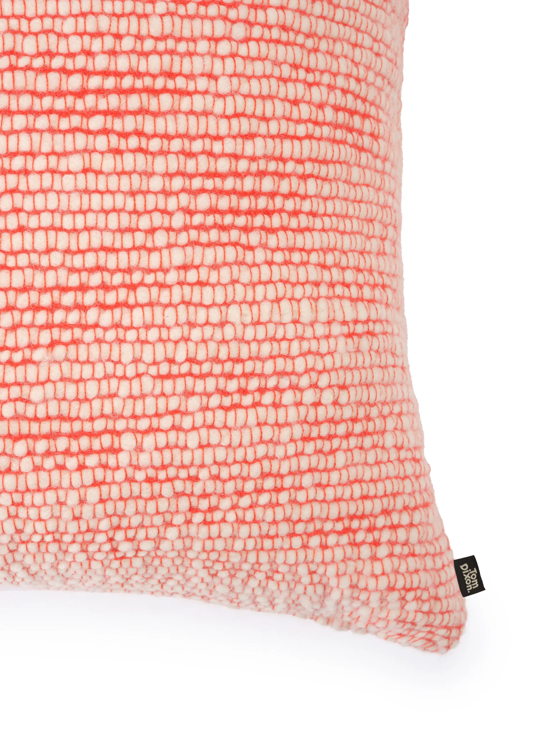 Cuscino Thread , Arancione e bianco, 50x50 cm Tom Dixon