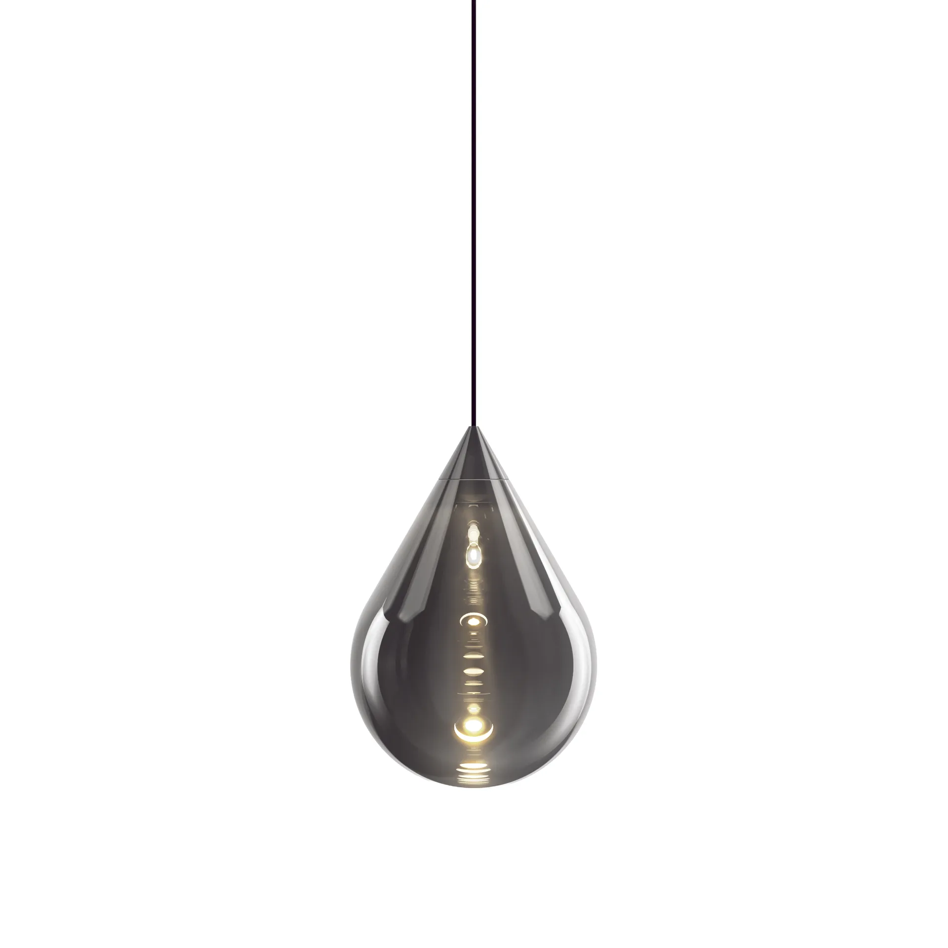 Flare Bead lampada a sospensione, Argento Tom Dixon