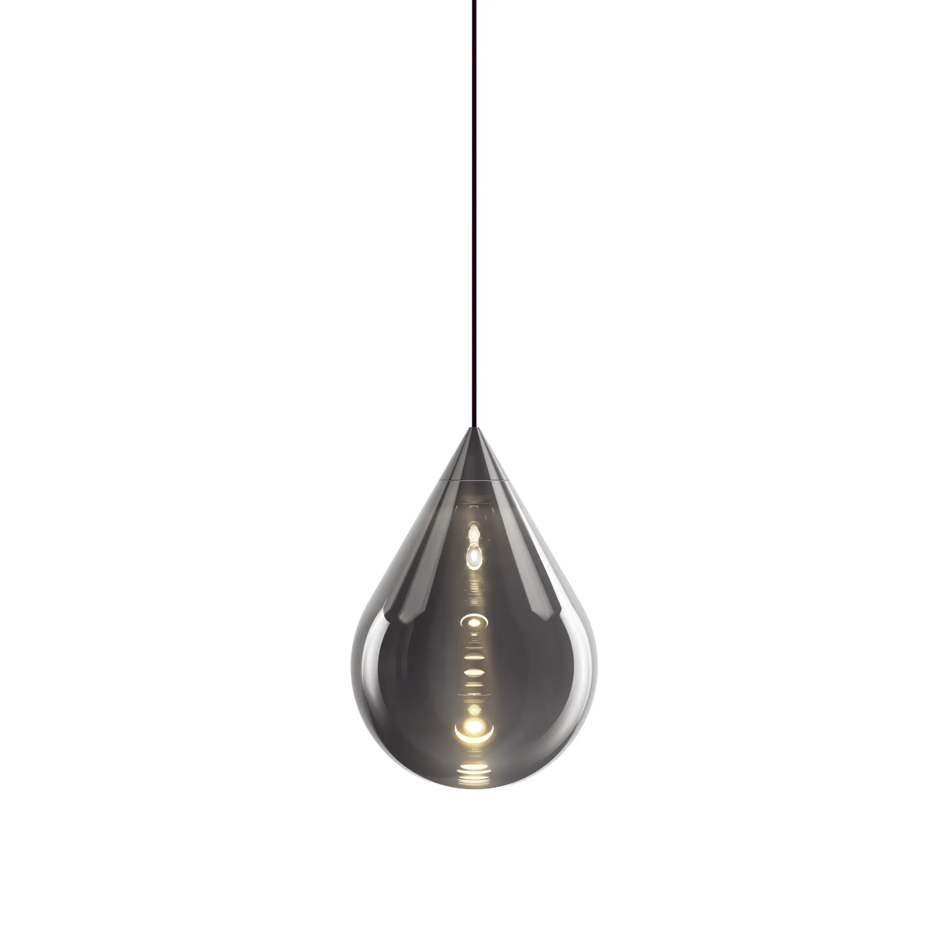Flare Bead lampada a sospensione, Argento Tom Dixon