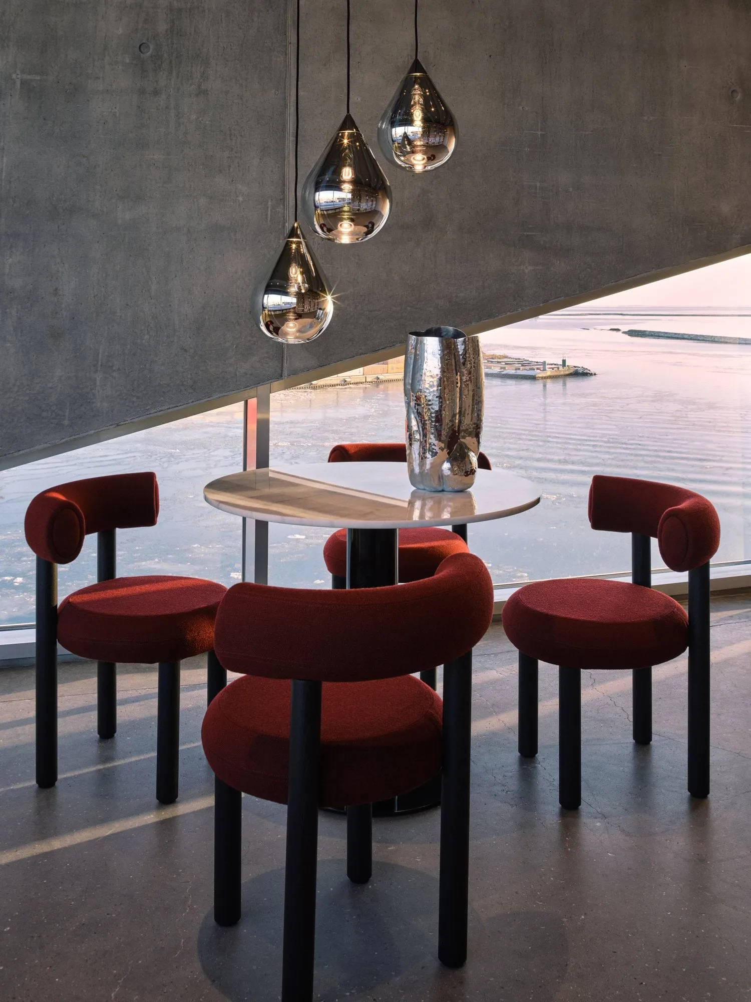Flare Bead lampada a sospensione, Argento Tom Dixon