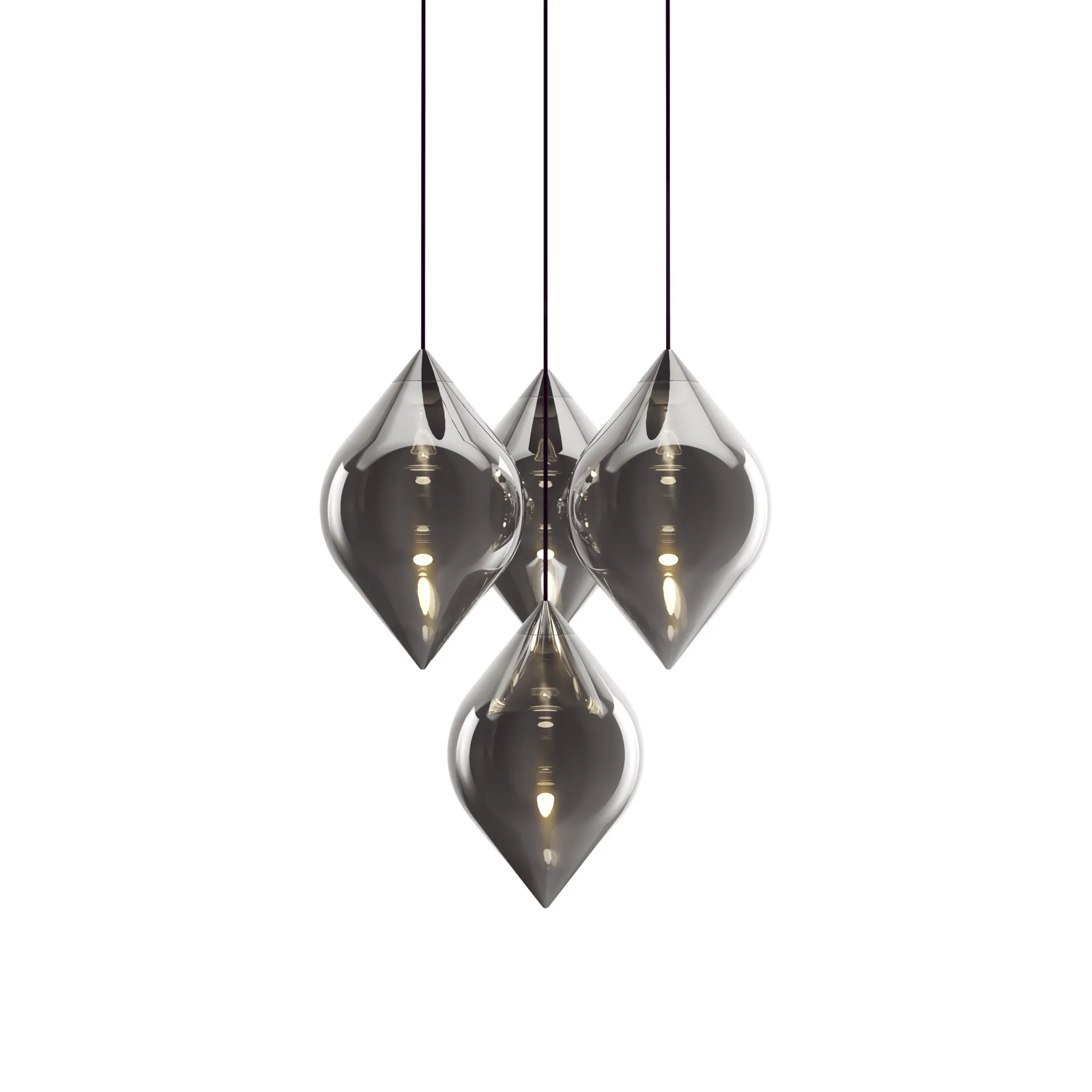 Flare Top lampada a sospensione, Argento Tom Dixon
