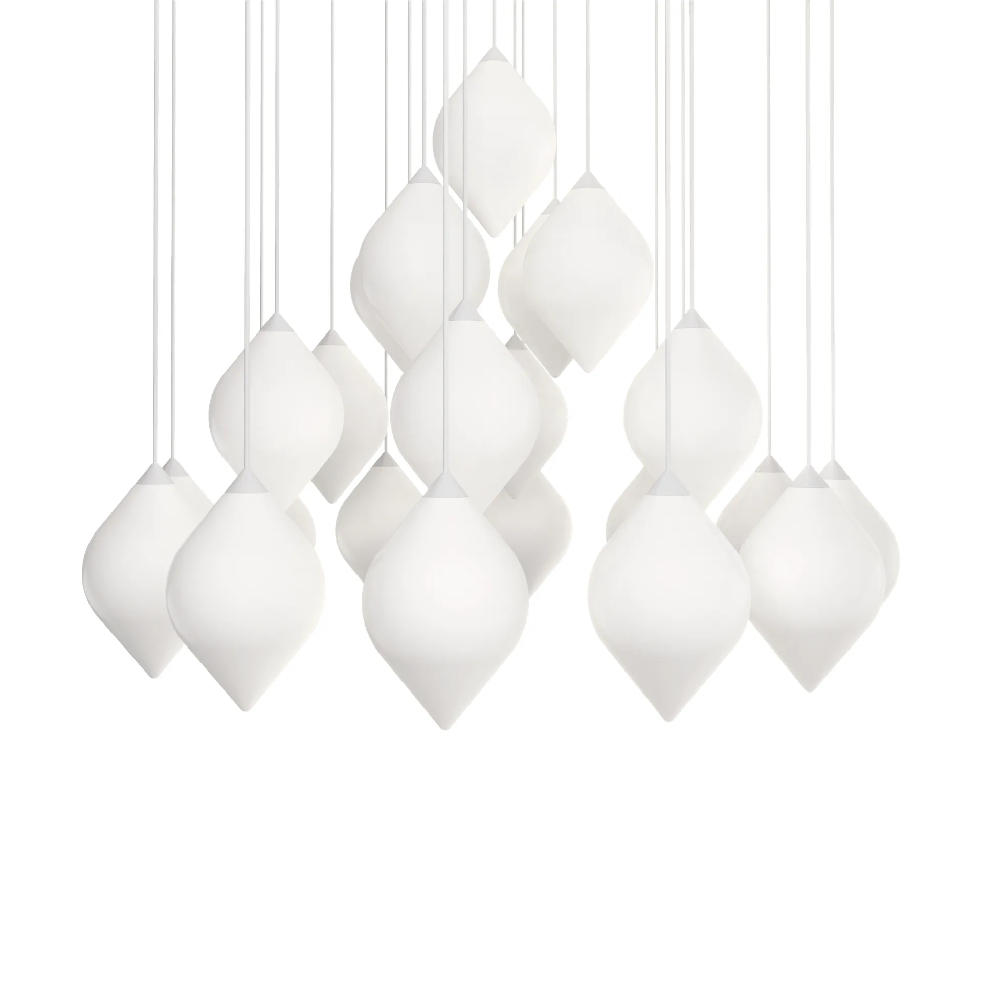 Flare Top lampada a sospensione, Opale Tom Dixon