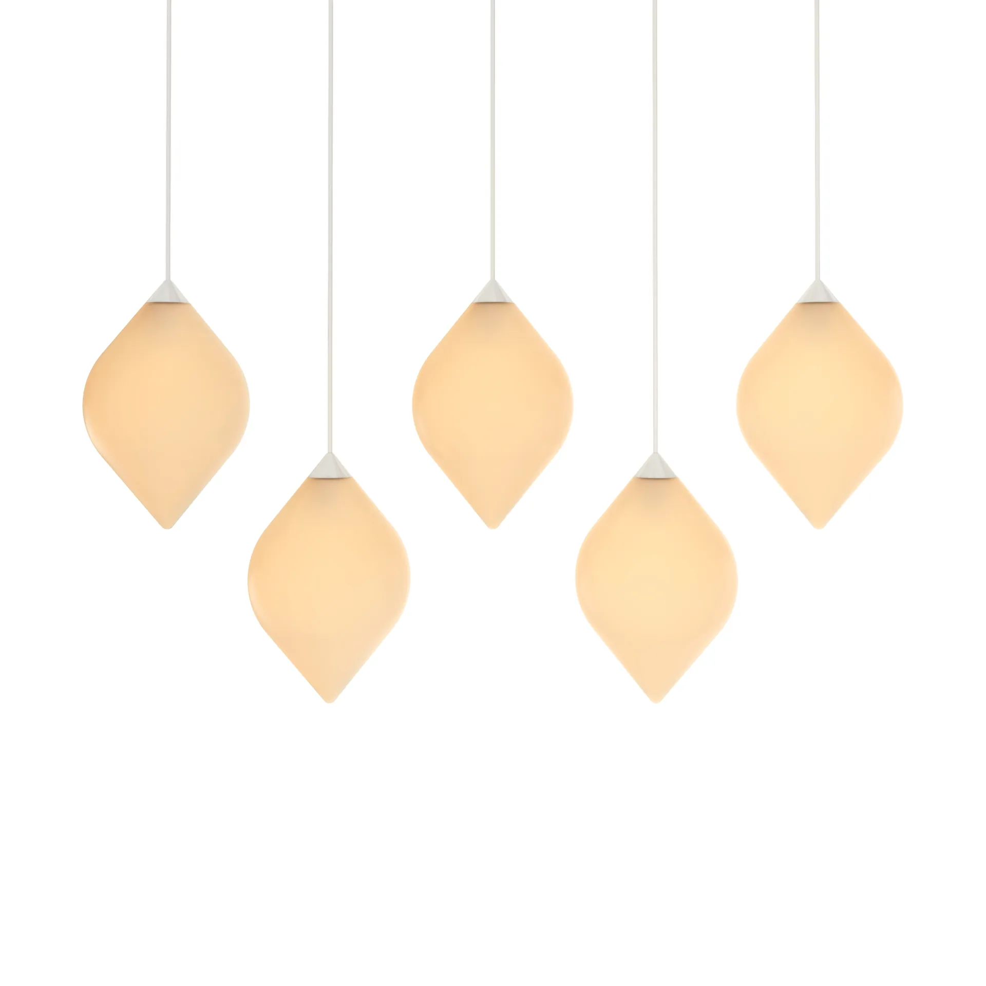 Flare Top lampada a sospensione, Opale Tom Dixon