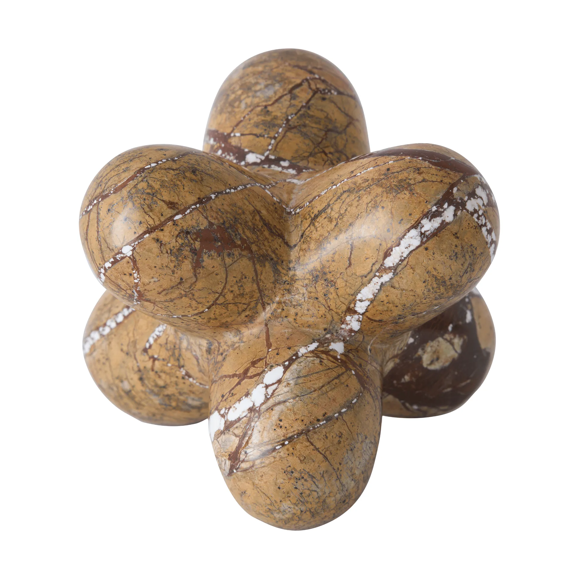Jack oggetto decorativo, Forest brown marble, 10x8,5 cm Tom Dixon