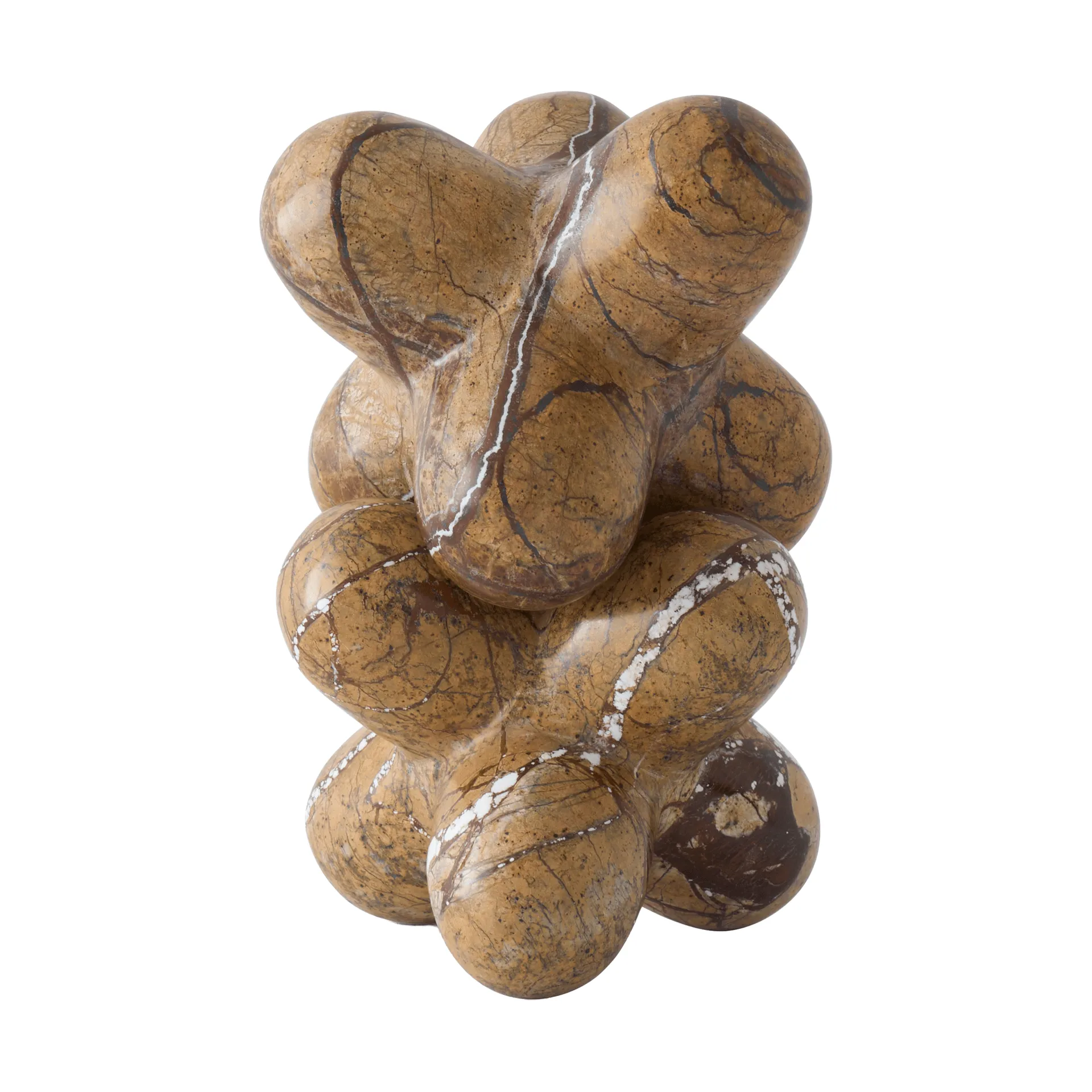 Jack oggetto decorativo, Forest brown marble, 10x8,5 cm Tom Dixon