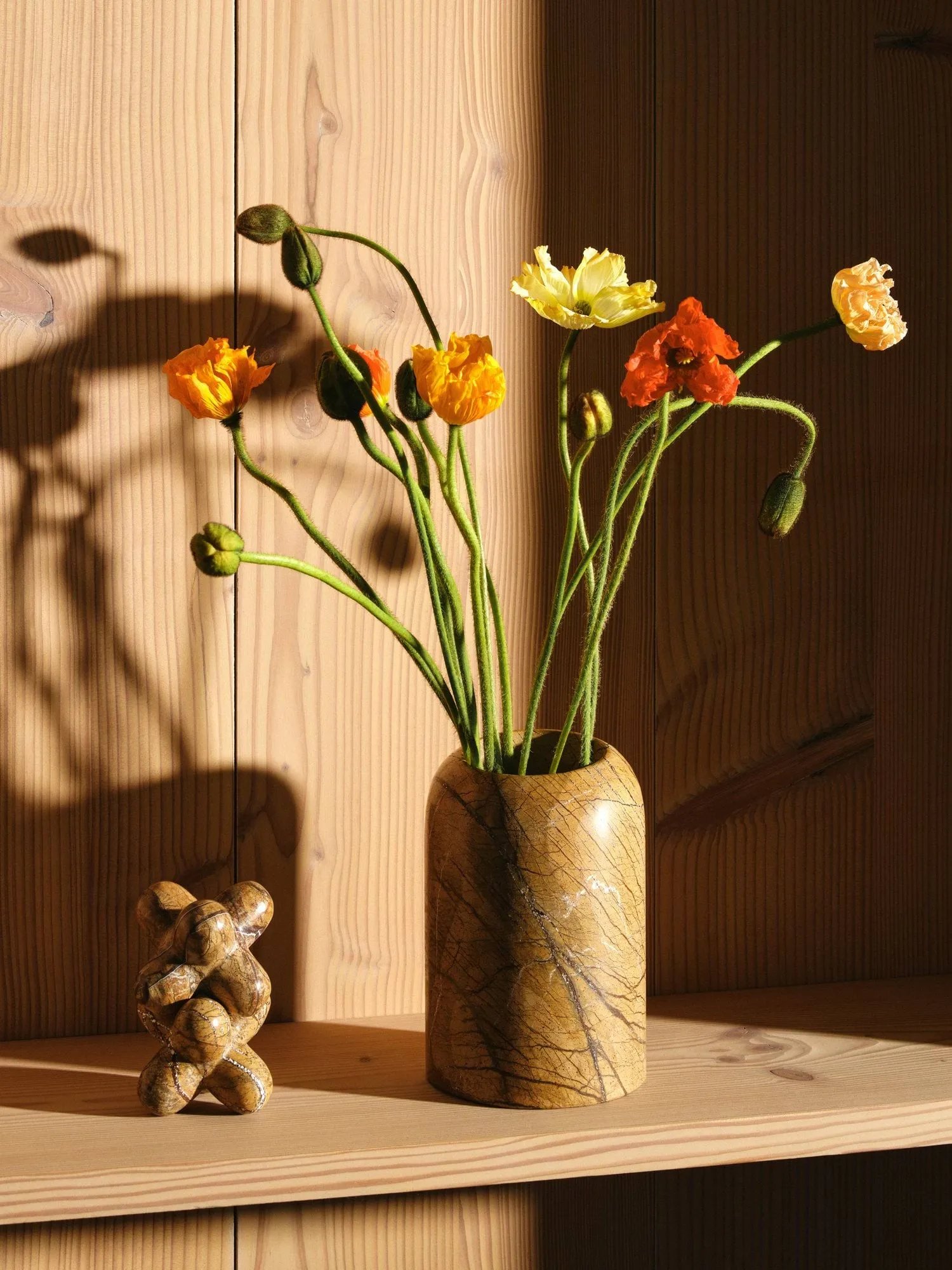 Jack oggetto decorativo, Forest brown marble, 10x8,5 cm Tom Dixon
