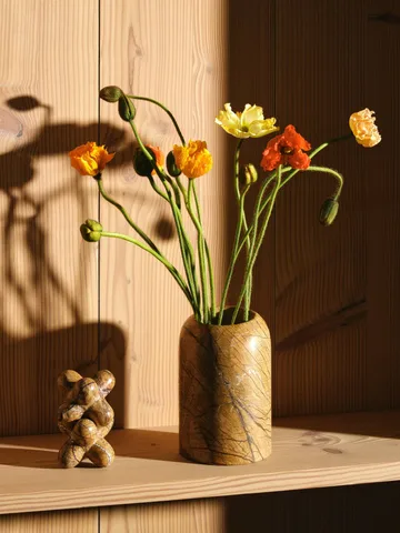 Jack oggetto decorativo - Forest brown marble, 10x8,5 cm - Tom Dixon