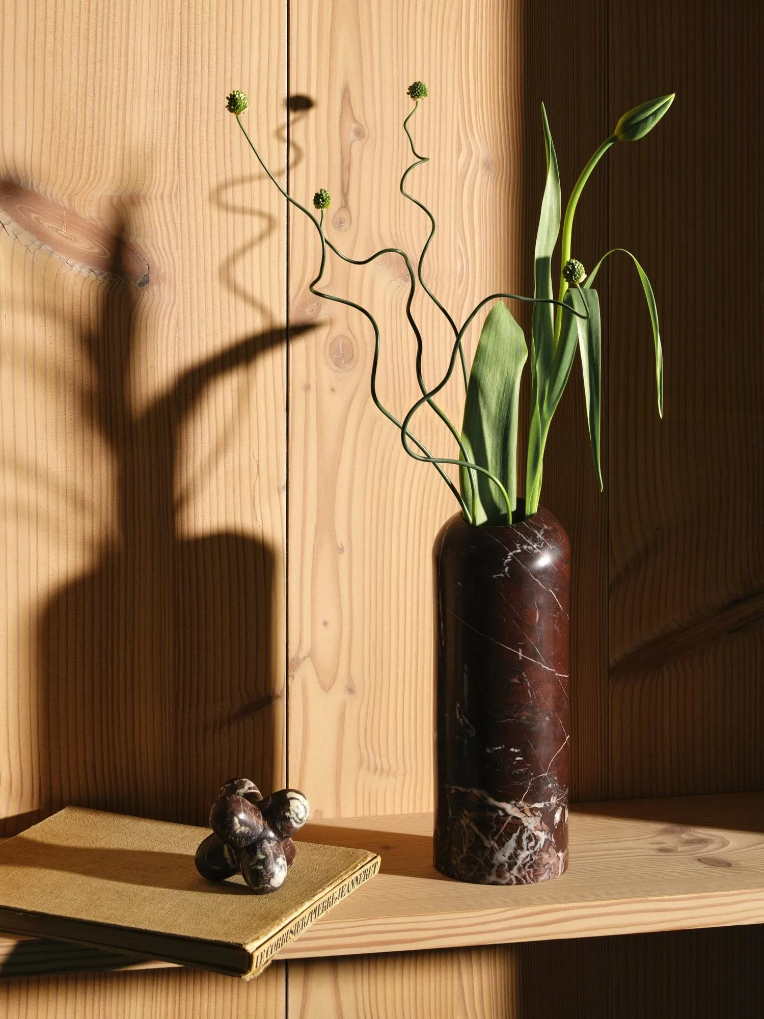 Jack oggetto decorativo, Forest brown marble, 10x8,5 cm Tom Dixon