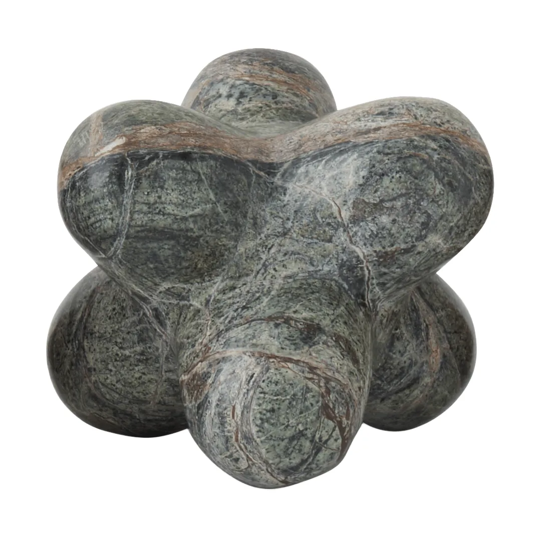 Jack oggetto decorativo, Marmo verde Forest, 10x8,5 cm Tom Dixon