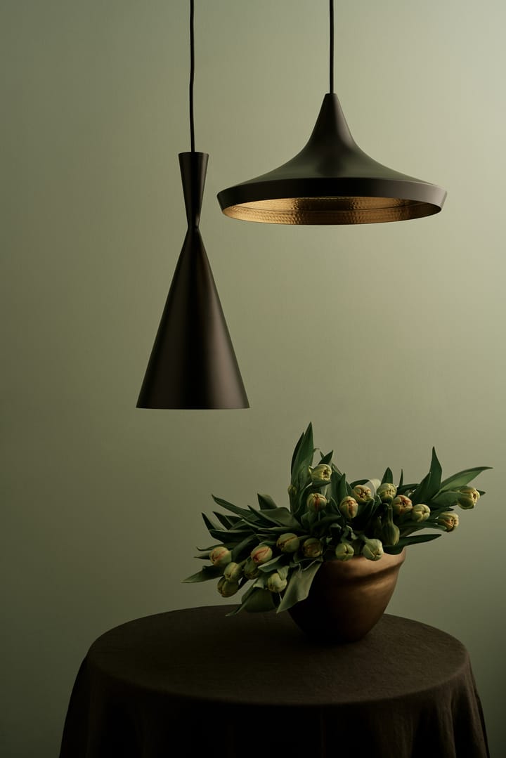 Lampada a sospensione Beat Tall, Nero Tom Dixon