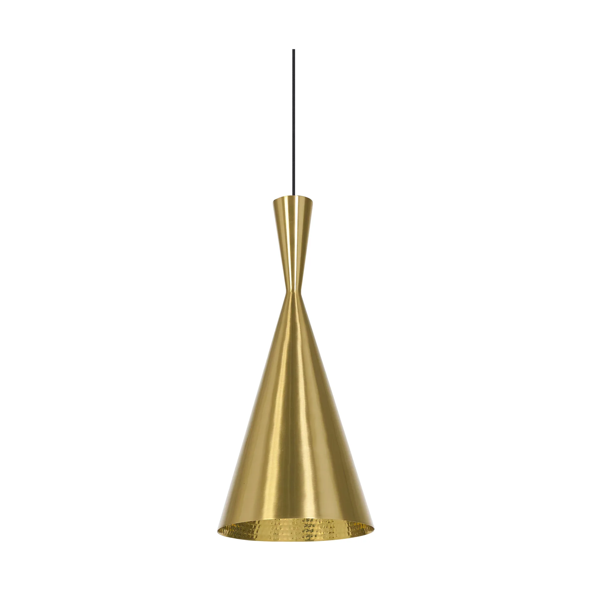 Lampada a sospensione Beat Tall, Ottone Tom Dixon