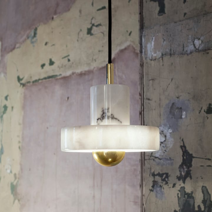 Lampada a sospensione Stone, Marmo bianco Tom Dixon
