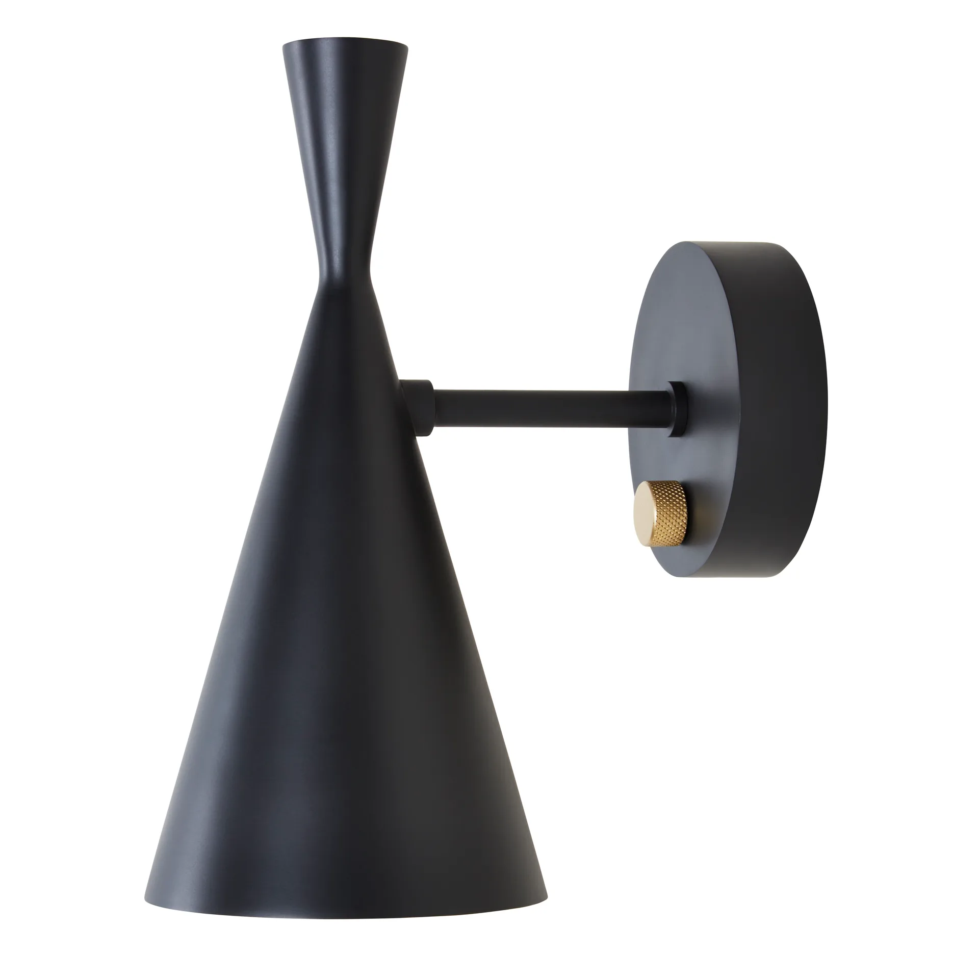 Lampada da parete Beat, Nero Tom Dixon