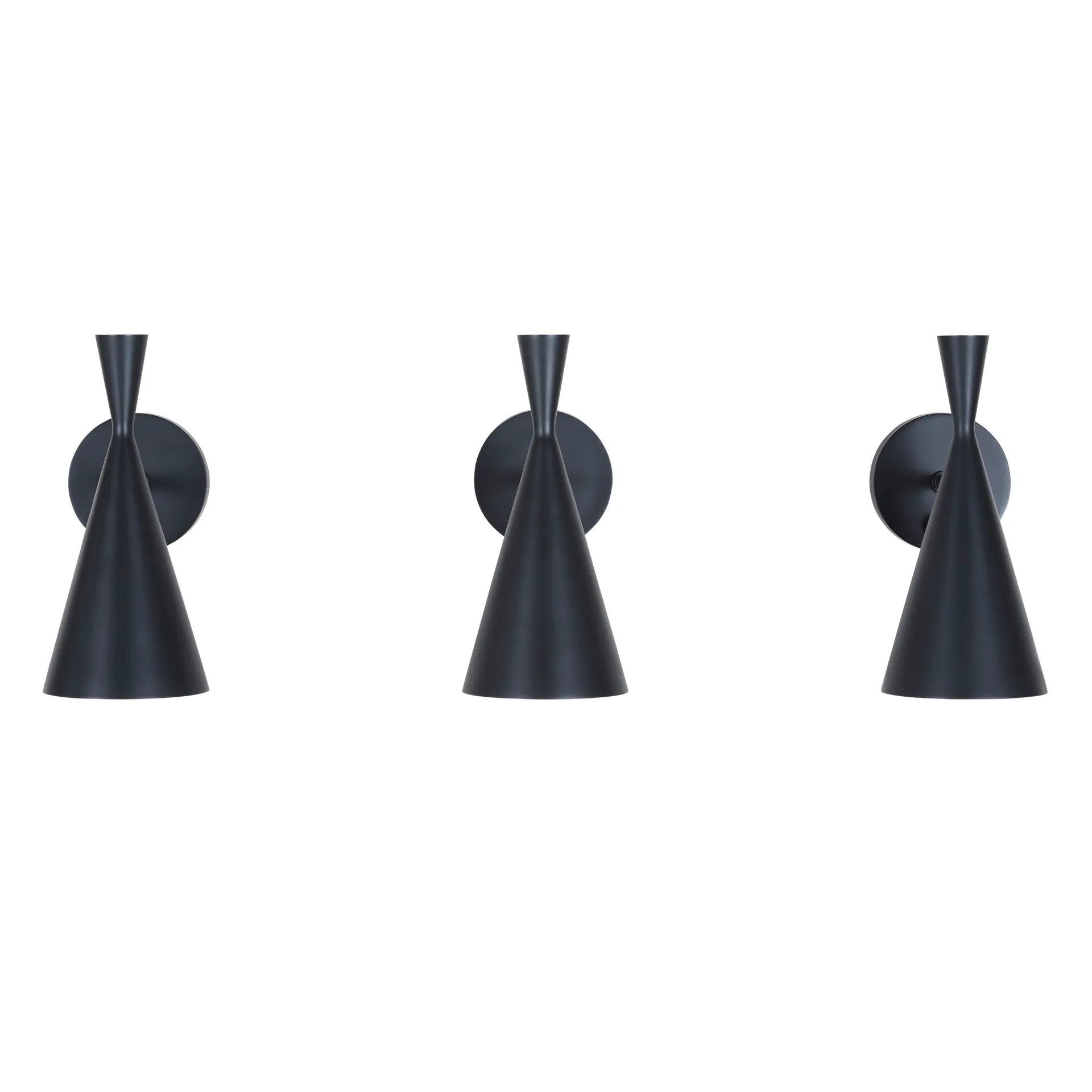 Lampada da parete Beat, Nero Tom Dixon