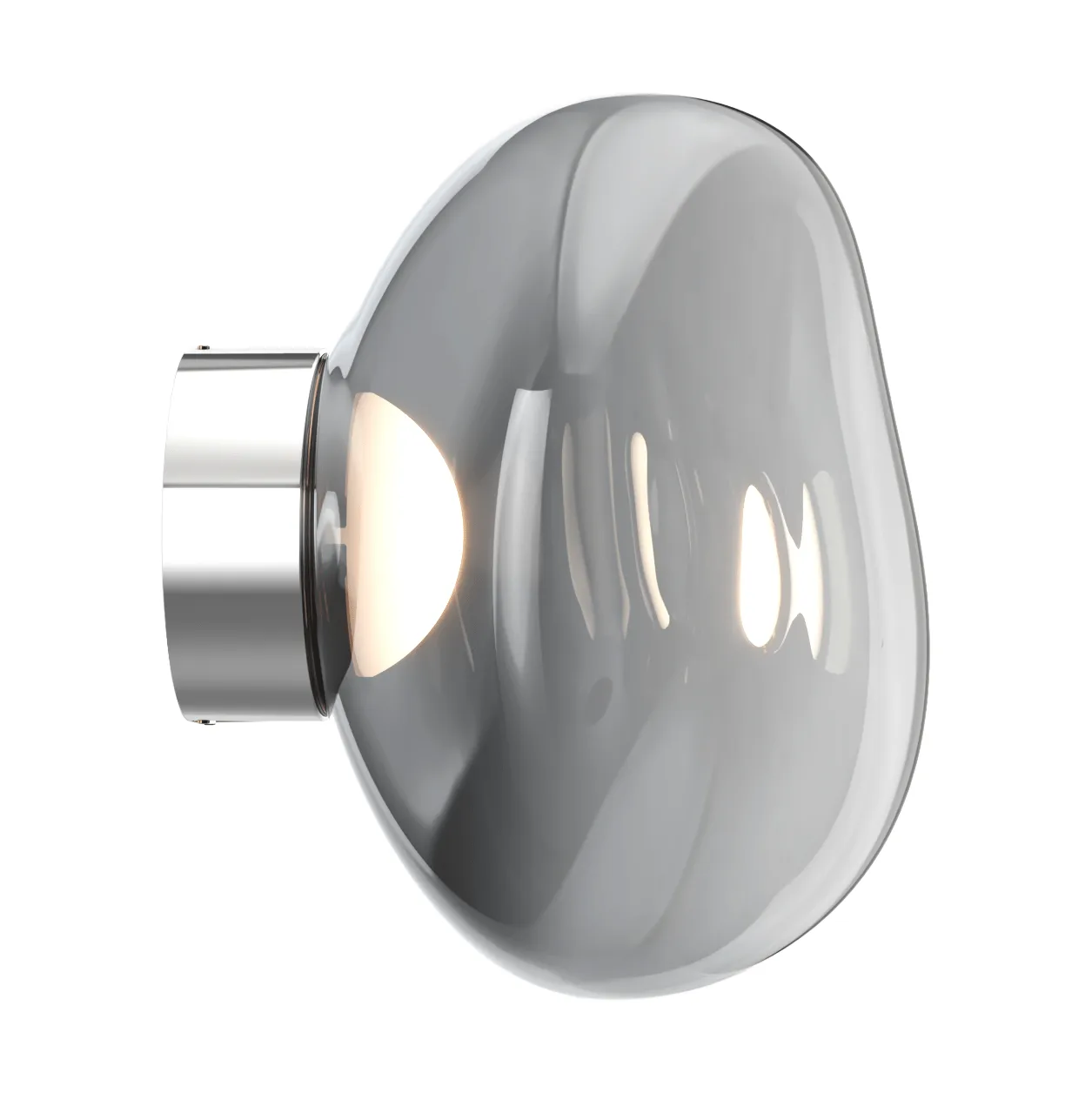 Lampada da parete Melt Surface LED, Nichel Tom Dixon