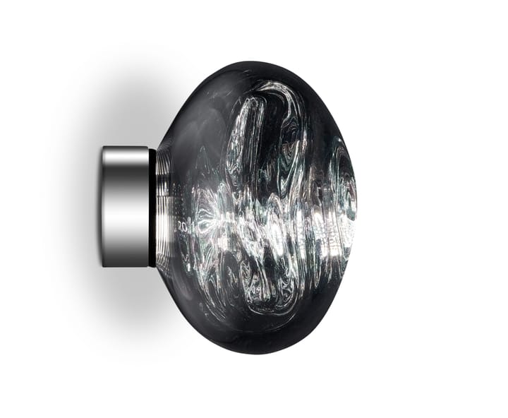 Lampada da parete Melt Surface mini LED 30 cm, Argento Tom Dixon