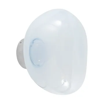 Lampada da parete Melt Surface mini LED 30 cm - Opale-argento - Tom Dixon