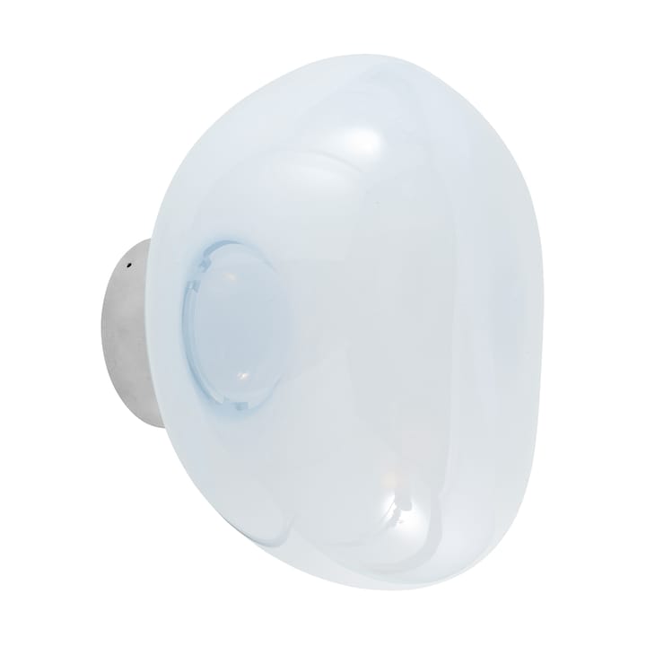 Lampada da parete Melt Surface mini LED 30 cm - Opale-argento - Tom Dixon