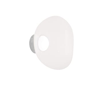 Lampada da parete Melt Surface mini LED 30 cm - Opale-argento - Tom Dixon