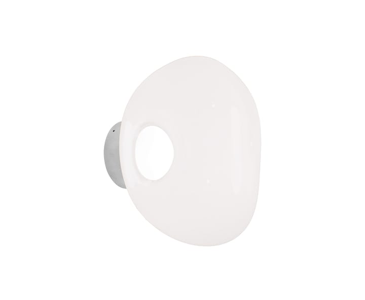 Lampada da parete Melt Surface mini LED 30 cm, Opale-argento Tom Dixon
