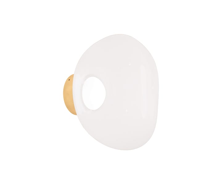 Lampada da parete Melt Surface mini LED 30 cm, Opale-oro Tom Dixon