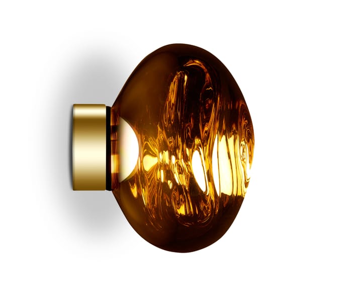 Lampada da parete Melt Surface mini LED 30 cm, Oro Tom Dixon