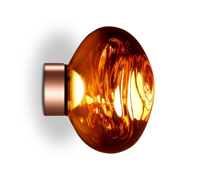 Lampada da parete Melt Surface mini LED 30 cm, Rame Tom Dixon