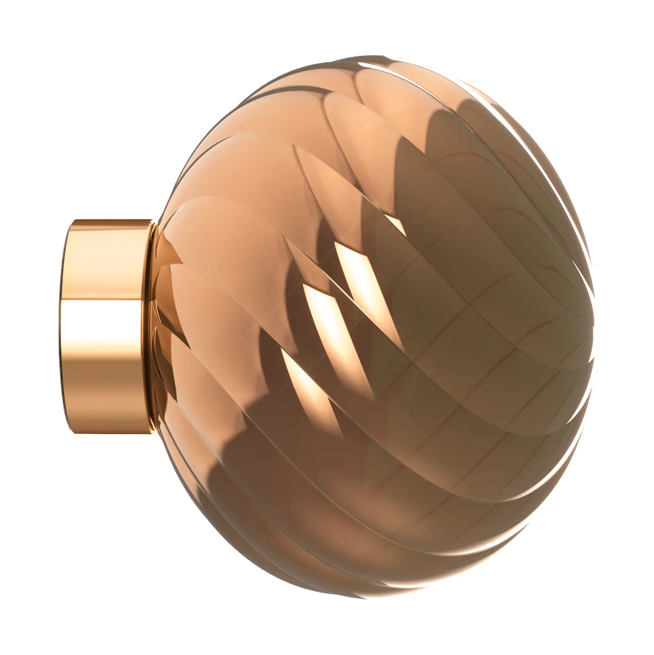 Lampada da parete Whirl Ø30 cm, Rame Tom Dixon