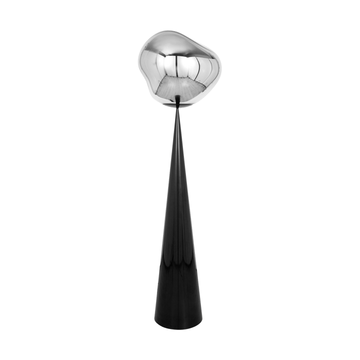 Lampada da pavimento LED Melt Cone grassa 174,5 cm - Argento - Tom Dixon
